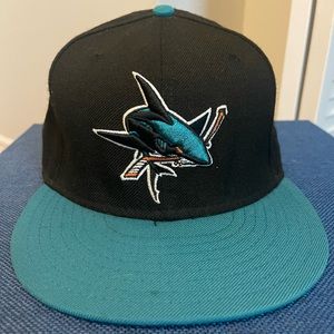 San Jose Sharks NHL fitted cap New Era 7-3/8